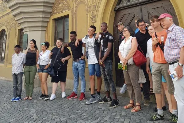 Bild: Französische Austauschschüler zu Gast in der Max-Gutknecht-Schule