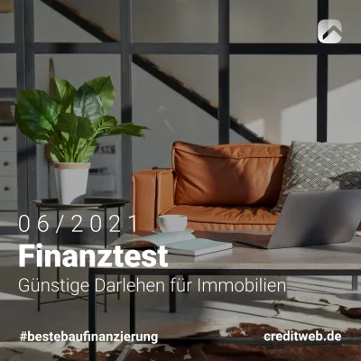 Finanztest macht großen Baufinanzierungs-Vergleich: creditweb belegt 1. Platz in allen Kategorien Bild: Finanztest macht großen Baufinanzierungs-Vergleich: creditweb belegt 1. Platz in allen Kategorien