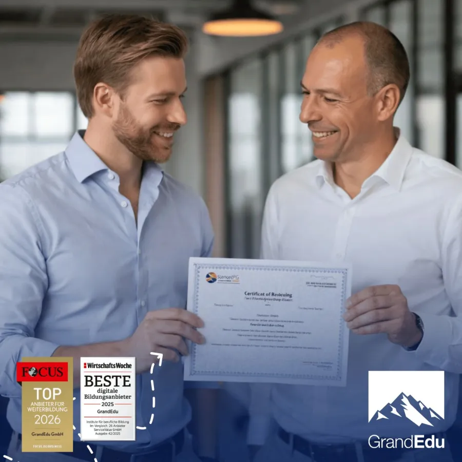Praktische Forschung als Fachwirt, Bilanzbuchhalter, Meister und Betriebswirt mit GrandEdu (© GrandEdu GmbH)