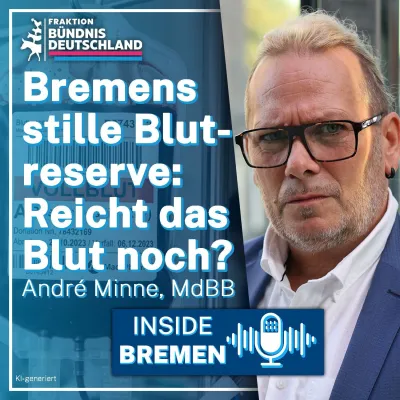 Bild: Neue Podcast-Folge INSIDE BREMEN: Wie sicher ist Bremens Blutversorgung wirklich?