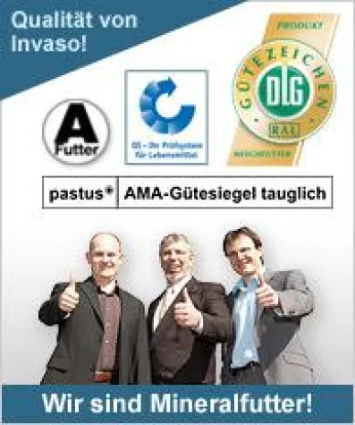 Bild: Invaso Mineralfutter - jetzt DLG prämiert