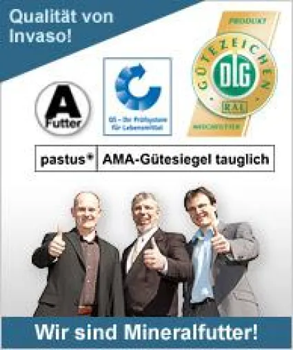 Bild: Invaso Mineralfutter - jetzt DLG prämiert