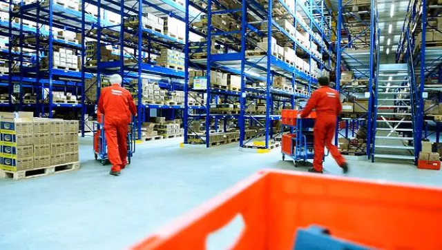 Bild: Ein neues Logistikzentrum für Braun – für optimierten Kundenservice.
