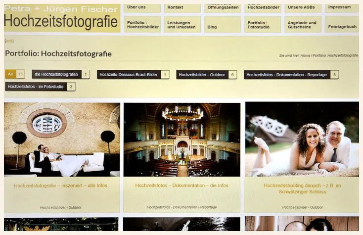 Bild: Im neuen Design : Fotostudio Fischer aus Weinheim