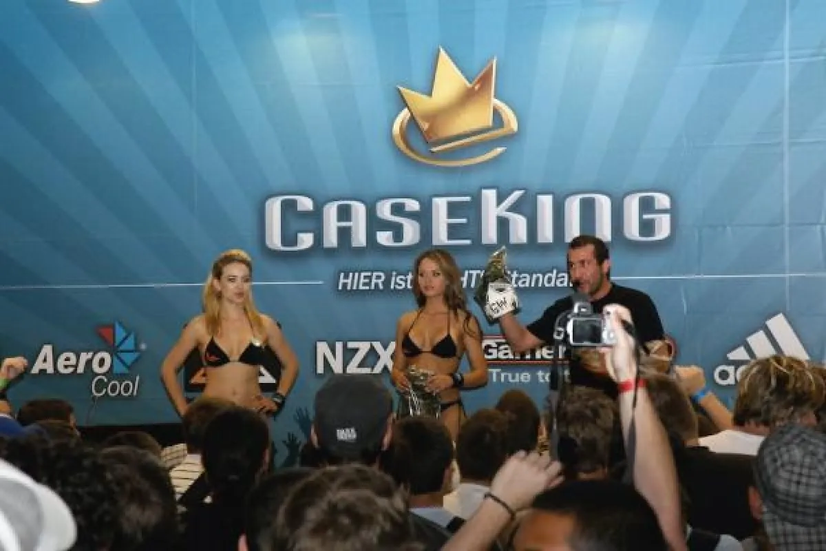 Der Caseking Stand auf der Games Convention 2008