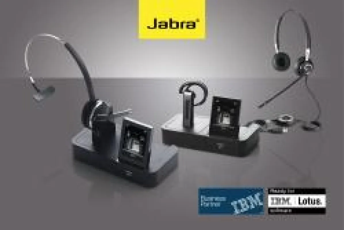 Jabra erleichert Nutzern von IBM Unified Communications-Lösungen die Integration ihrer Profi-Headsets.
