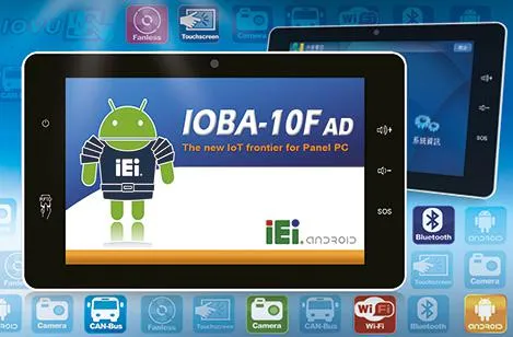 10“ Panel-PC mit IoT Sensor Eingängen ! Bild: 10“ Panel-PC mit IoT Sensor Eingängen !