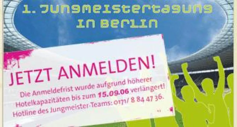 Bild: Die 1. bundesdeutsche Tagung junger Raumausstatter-Meister in Berlin
