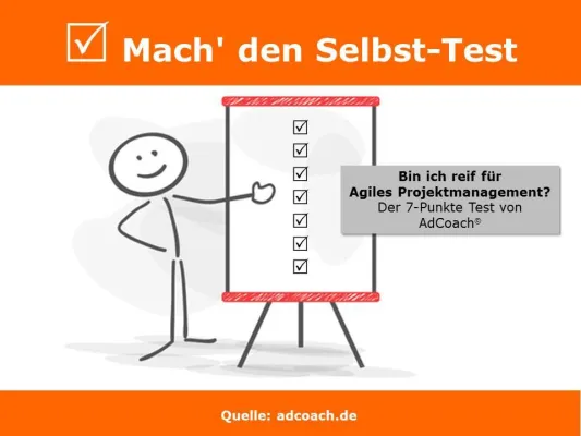 Bild: Großer Selbst- und Team-Test: Wie bereit sind wir für agiles Projektmanagement