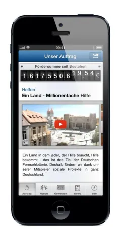 Fernsehlotterie: Jetzt auch als App Bild: Fernsehlotterie: Jetzt auch als App