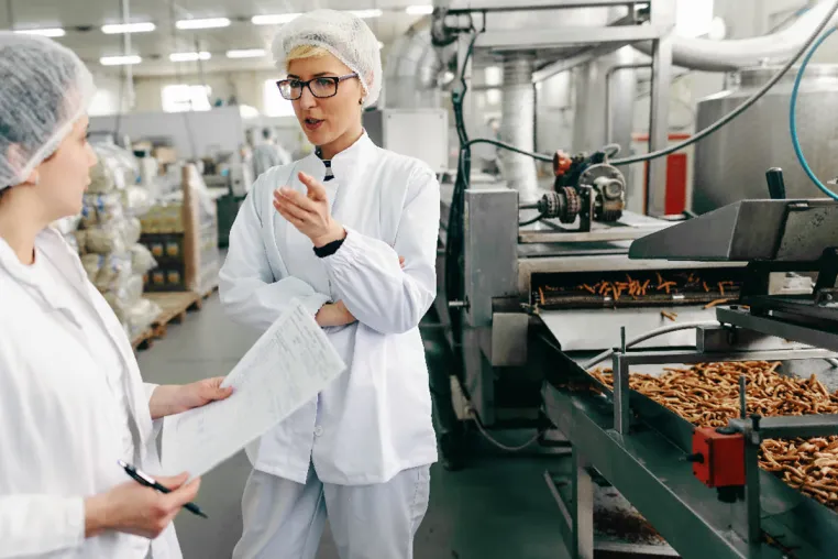Reinigung und Hygienefreigabe in der Lebensmittelindustrie nach der Wartung Bild: Reinigung und Hygienefreigabe in der Lebensmittelindustrie nach der Wartung