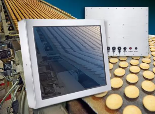 Bild: Korossion und Abrieb resistenter 19“ Panel-PC