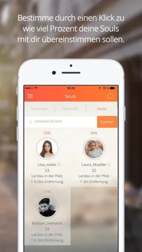 SoulMe – Die Dating- und Freundes-App, die Charakter zeigt … wortwörtlich! Bild: SoulMe – Die Dating- und Freundes-App, die Charakter zeigt … wortwörtlich!