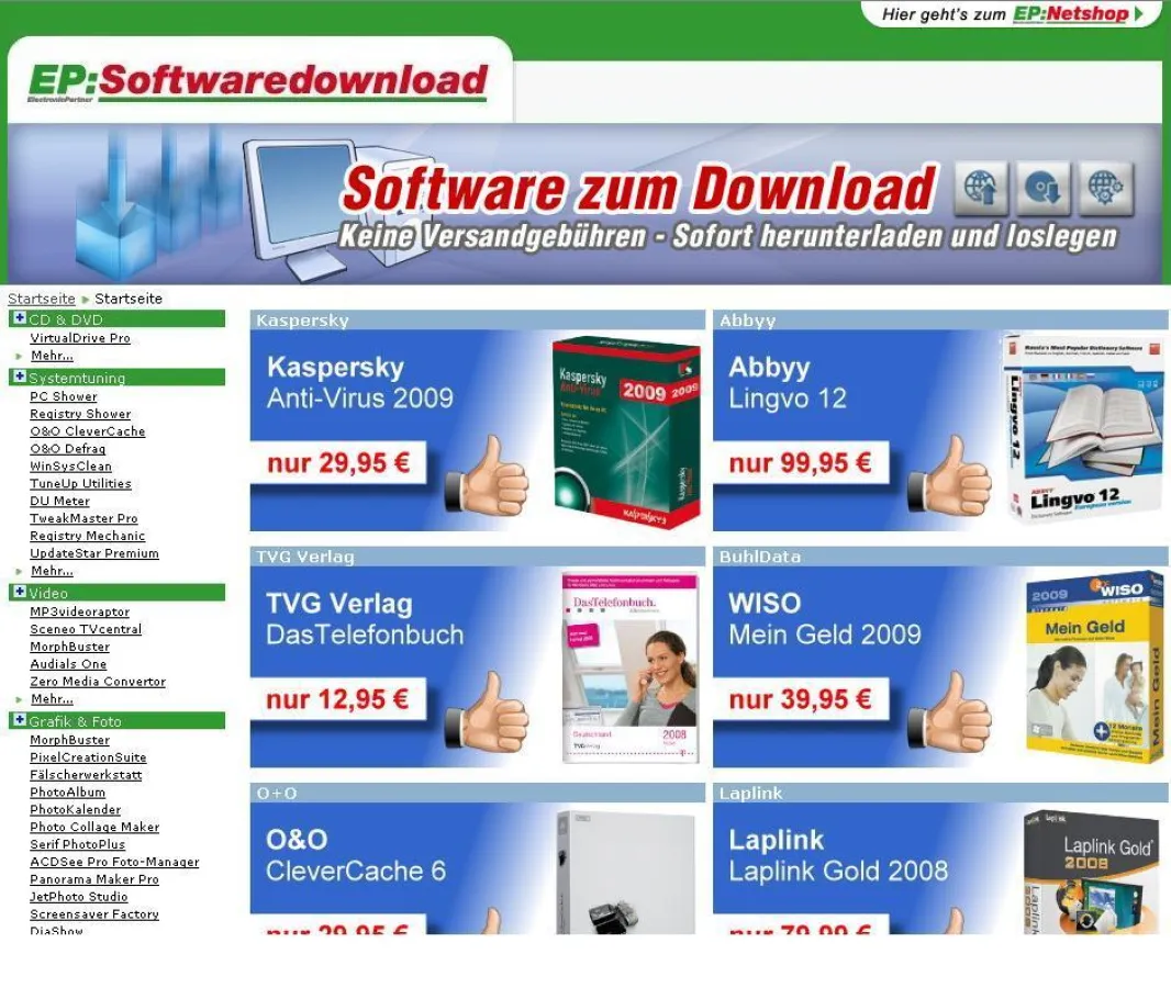 Eine Kooperation zwischen EP:Netshop und nobox.de