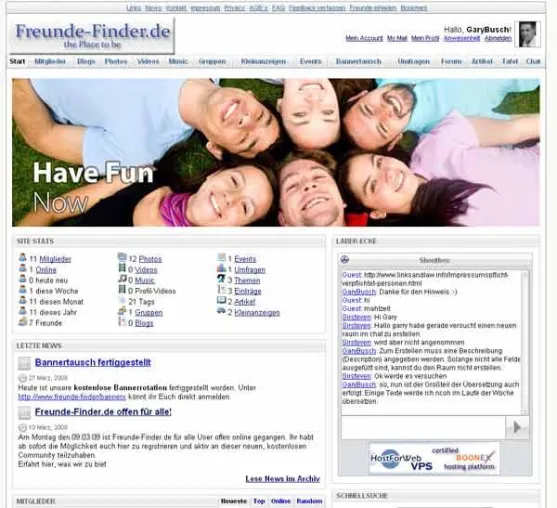 Bild: freunde-finder.de vereint viele Vorteile in einer Community