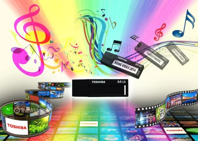 Bild: Toshiba präsentiert neue Speichersticks mit USB 3.0