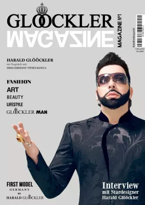 Bild: Das erste Lifestyle-Magazin von und um HARALD GLÖÖCKLER wird in der „GLÖÖCKLER Galerie“ aus der Taufe gehoben