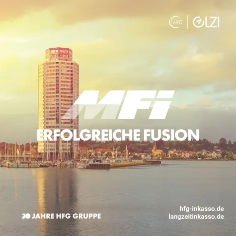 Bild: ERFOLGREICHE FUSION HFG Gruppe übernimmt MFI Inkasso