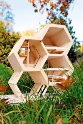 Bild: Grüne Wiek: neuartiges Wohnerlebnis im design|Baumhausdorf in Beckerwitz