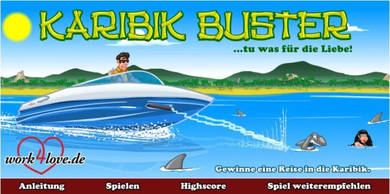 Bild: Deutschland im Spielfieber - Karibik Buster das neue Kultspiel auf work4love.de
