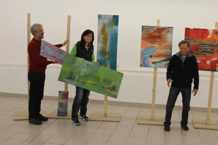 Bild: Raum Trifft Kunst 2012 - Ausstellung nimmt Formen an