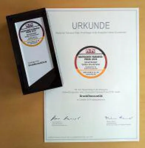 Deutscher Fairness-Preis 2016: DruckDiscount24.de als Gesamtsieger der Online-Druckereien ausgezeichnet Bild: Deutscher Fairness-Preis 2016: DruckDiscount24.de als Gesamtsieger der Online-Druckereien ausgezeichnet