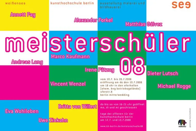 Bild: Meisterschüler 08 - Zwölf Weißensee-Absolventen der freien Kunst fluten die Weddinger Uferhallen