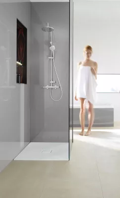 Bild: Immer schön cool bleiben: Thermostate für sorglosen Dusch- und Badgenuss