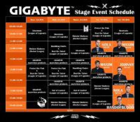 Bild: GIGABYTE ist auch auch im Jahr 2017 wieder auf der Gamescom