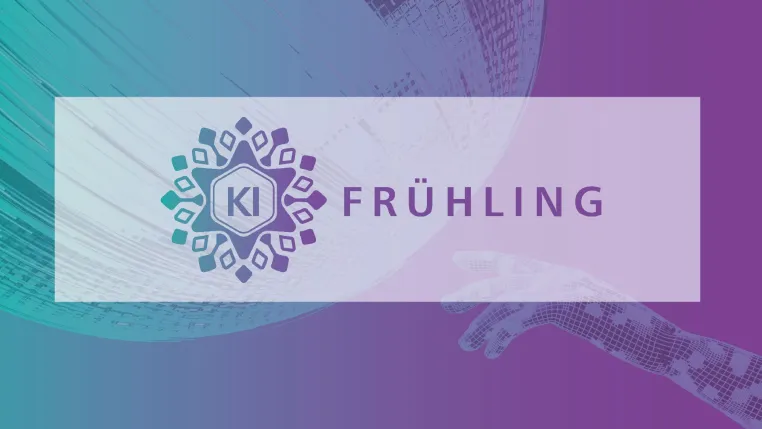 Bild: Einladung zum 4. KI-Frühling 2024: Vorträge, Praxisbeispiele und Austausch zum Thema Künstliche Intelligenz