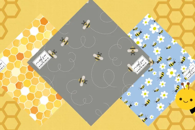 Bild: Bienenwachstücher im eigenen Design