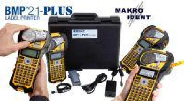 Tragbarer Etikettendrucker Brady BMP21-PLUS Bild: Tragbarer Etikettendrucker Brady BMP21-PLUS