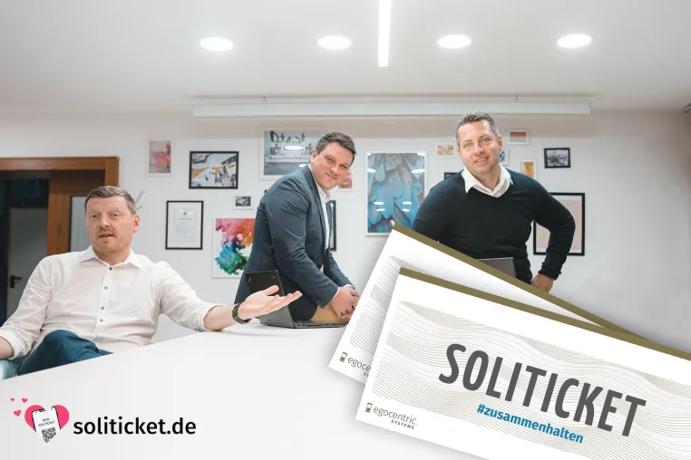 Bild: Gemeinsam statt einsam - soliticket.de