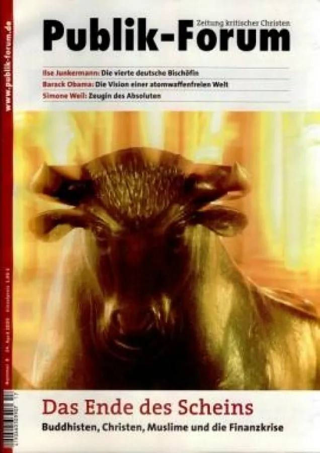 Wolfgang Kessler, Publik-Forum: »Wirtschaft ? Moral - Philosophie«