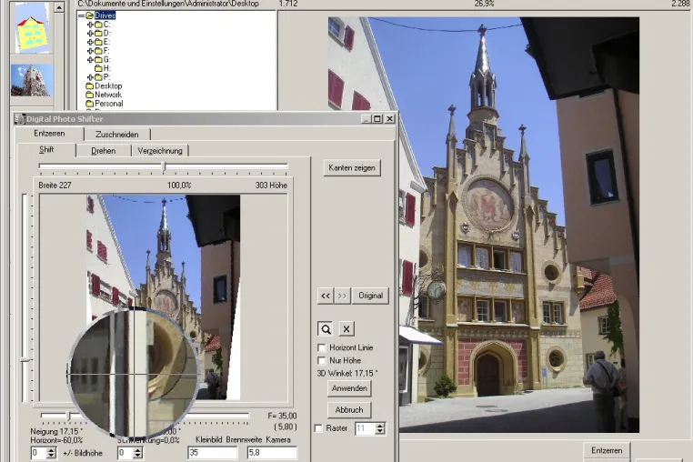 Bild: DigitalPhotoShifter - Bildoptimierung für Architekturphotos, optimal und professionell