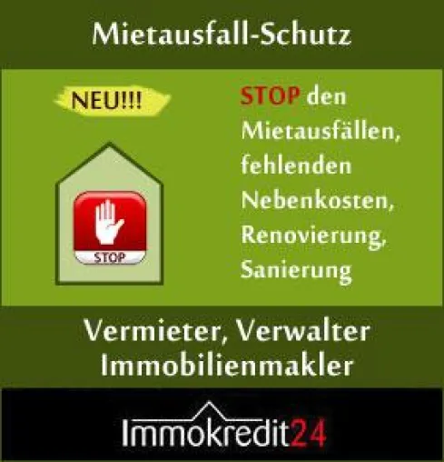 Bild: Mietausfallversicherung: Prävention gegen Mietausfall für Vermieter, Immobilienmakler und Hausverwalter