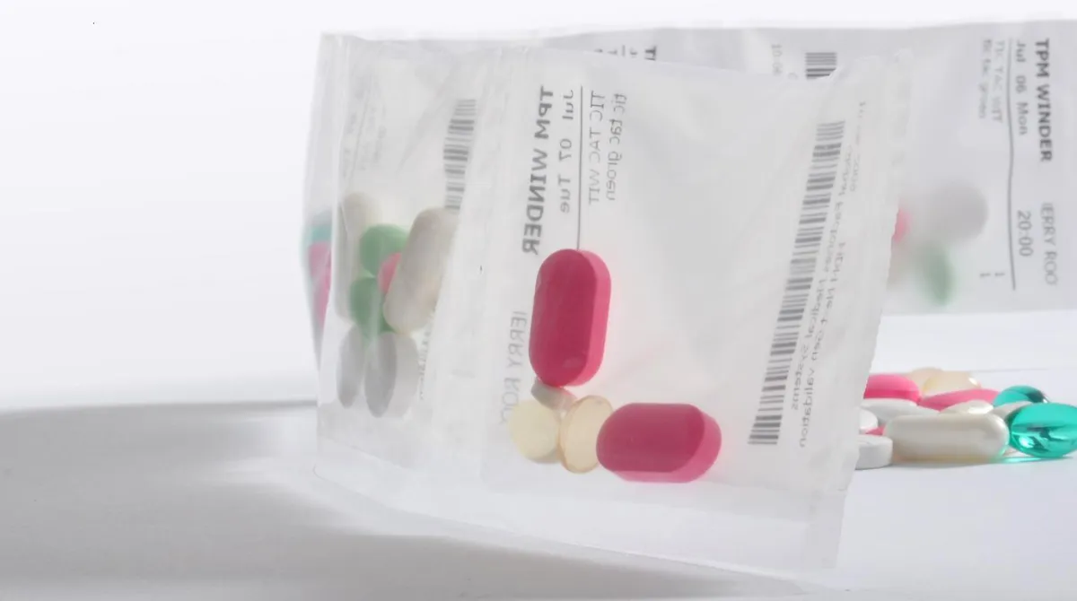 Schlauchbeutelblister, Foto: BPAV