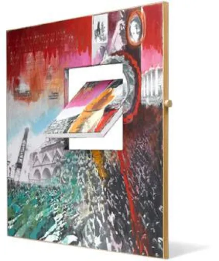 Bild: Ausstellung Ilana Lewitan "Spuren der Zeit" in der Kunsthalle Ettenheim