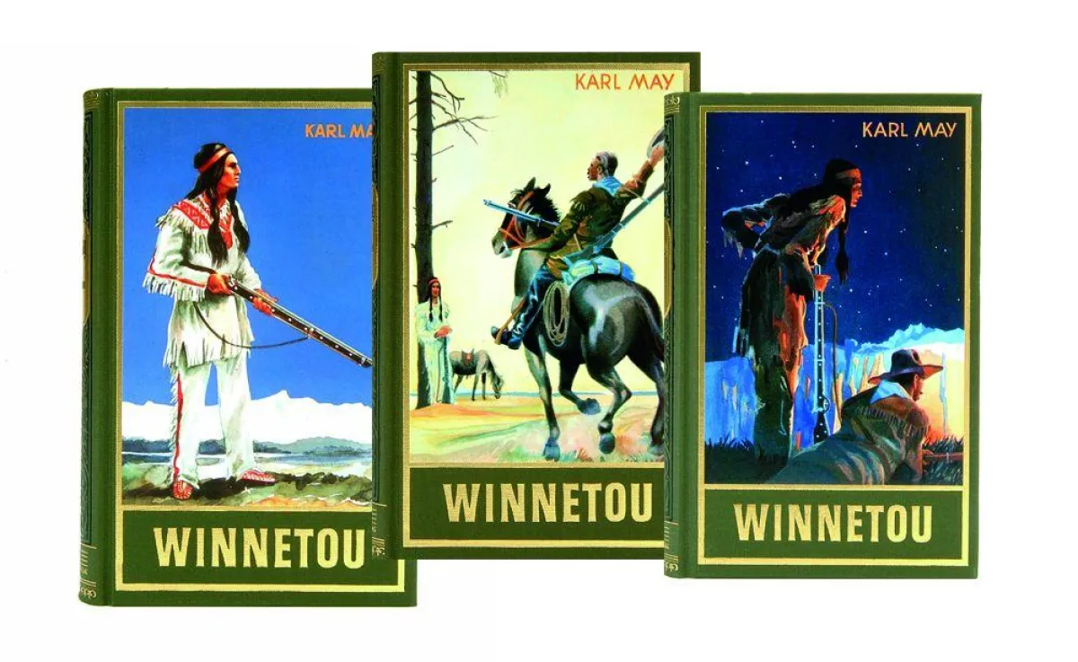 Winnetou I bis III: Gesammelte Werke Karl Mays Band 7 bis 9
