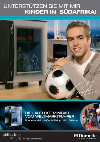 Bild: Fotoshooting mit Philipp Lahm für einen guten Zweck