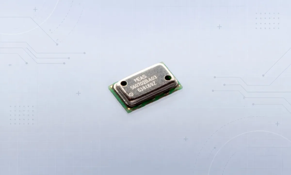 MS5607 digitaler OEM-Absolutdrucksensor (© AMSYS GmbH & Co. KG)