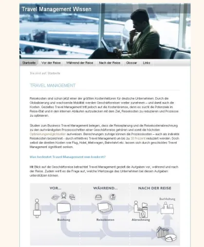 Mit ahhh kah! auf Geschäftsreise – Wissensseite zu Travel Management geht online Bild: Mit ahhh kah! auf Geschäftsreise – Wissensseite zu Travel Management geht online