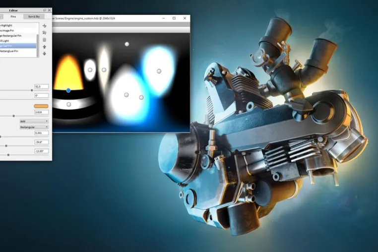 Bild: KeyShot 6.1 von Luxion verfügbar