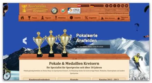 Pokale - auffallende Bestätigung für den ganz persönlichen Triumph Bild: Pokale - auffallende Bestätigung für den ganz persönlichen Triumph