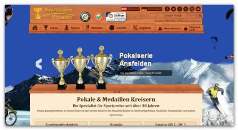 Bild: Pokale - auffallende Bestätigung für den ganz persönlichen Triumph