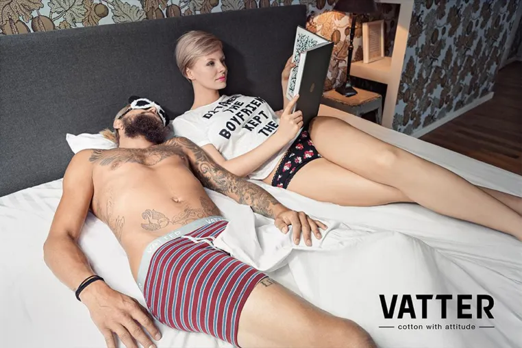 Design Evolution für nachhaltig hergestellte Unterwäsche: VATTER – cotton with attitude – Bild: Design Evolution für nachhaltig hergestellte Unterwäsche: VATTER – cotton with attitude –