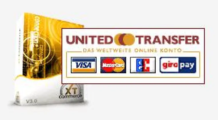 xt:Commerce Onlineshop-Software feat. ePayment United Transfer Bild: xt:Commerce Onlineshop-Software feat. ePayment United Transfer