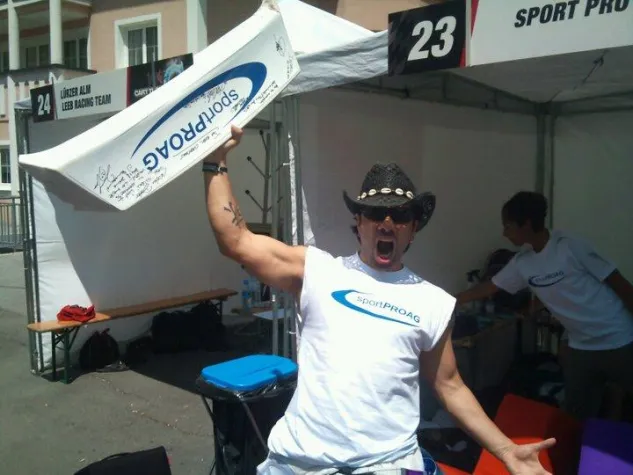 Bild: VIPS RASEN MIT HIGHSPEED BEI DER ISCHGL CART TROPHY ZUM SOMMEROPENING