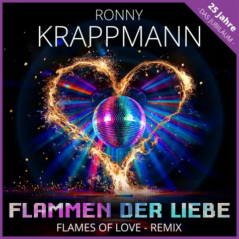 Bild: Ronny Krappmann veröffentlicht als Remix "Flammen der Liebe" (Flames of love)