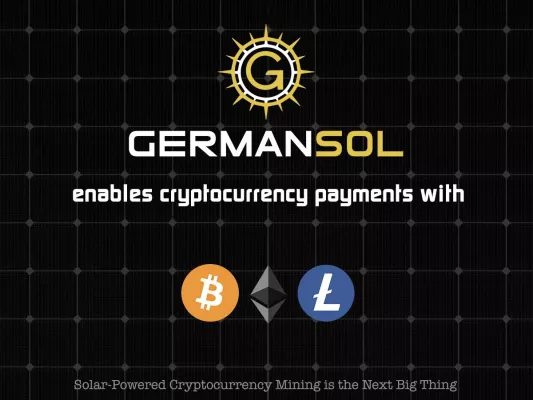 Bild: Photovoltaikanlage mit Bitcoins kaufen